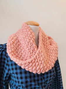 Pretty in Pink Mobius Scarf