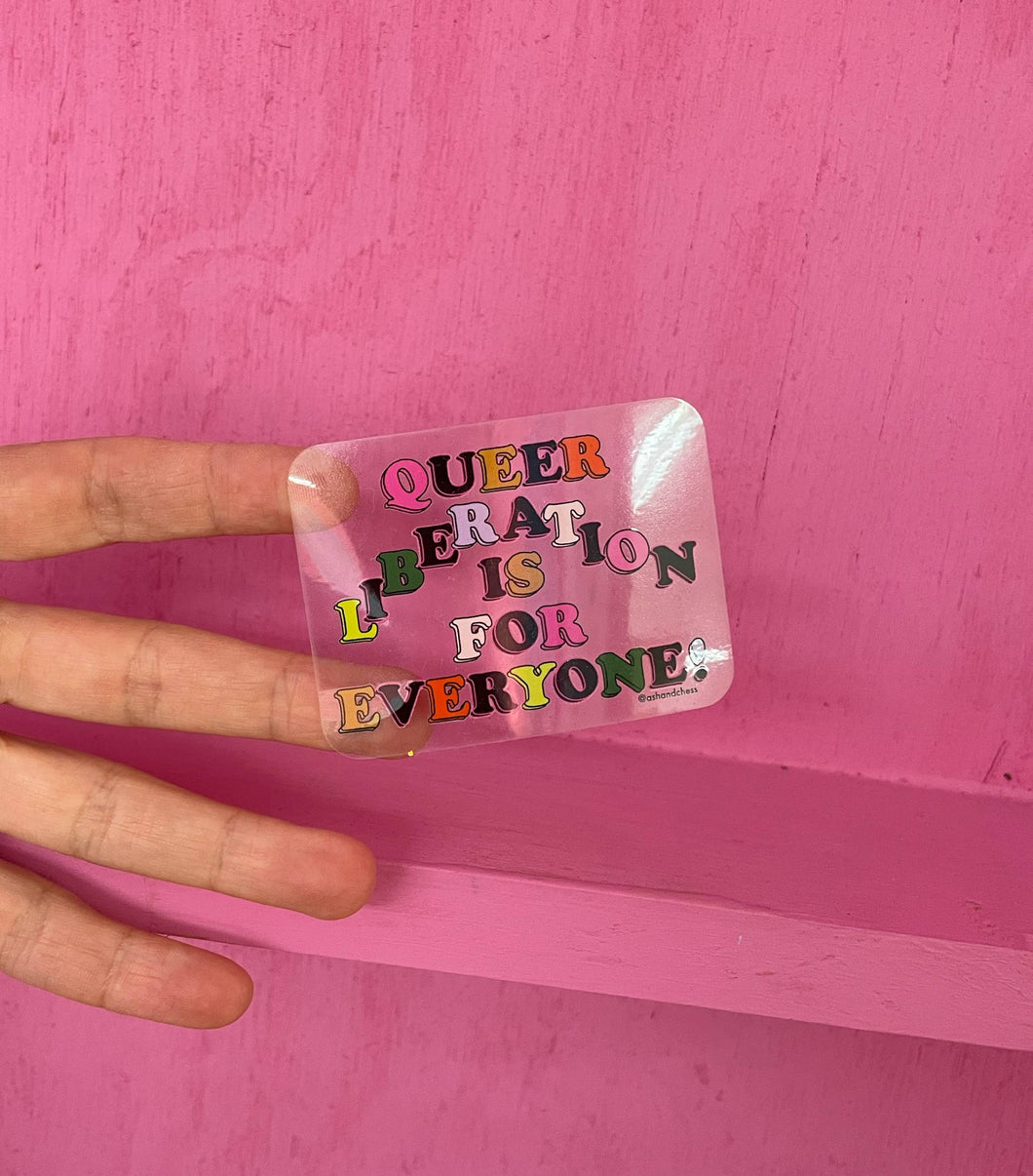 Sticker - Queer Liberation Is For Everyone