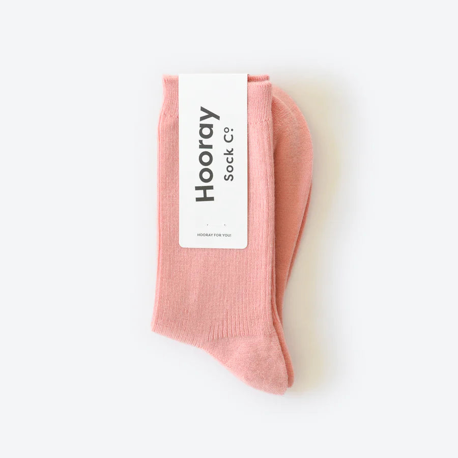 Everyday Wool Socks - Blush