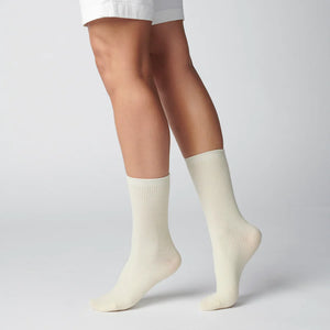 Everyday Wool Socks - Cream