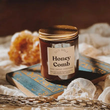 Load image into Gallery viewer, Daisy Jones and the Six Honeycomb Candle - Honey Soy Candle