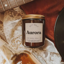 Load image into Gallery viewer, Daisy Jones and the Six Aurora Candle - Tobacco Bourbon