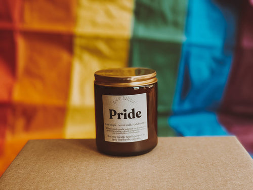 Pride Rainbow Candle - Charity Candle - Fruit Loops, Cereal