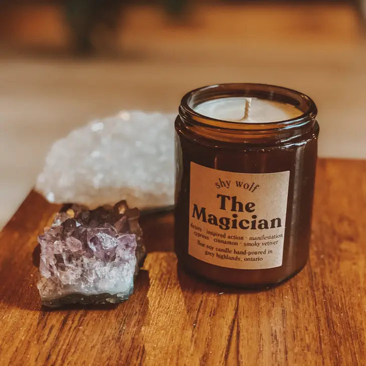 Shy Wolf Candles - The Magician