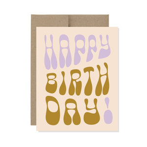 Trippy Birthday - Card