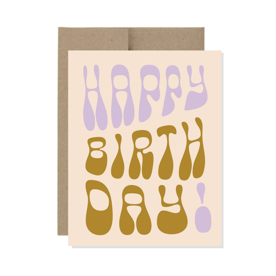 Trippy Birthday - Card
