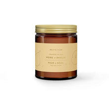 Load image into Gallery viewer, Pear &amp; Basil Soy Candle